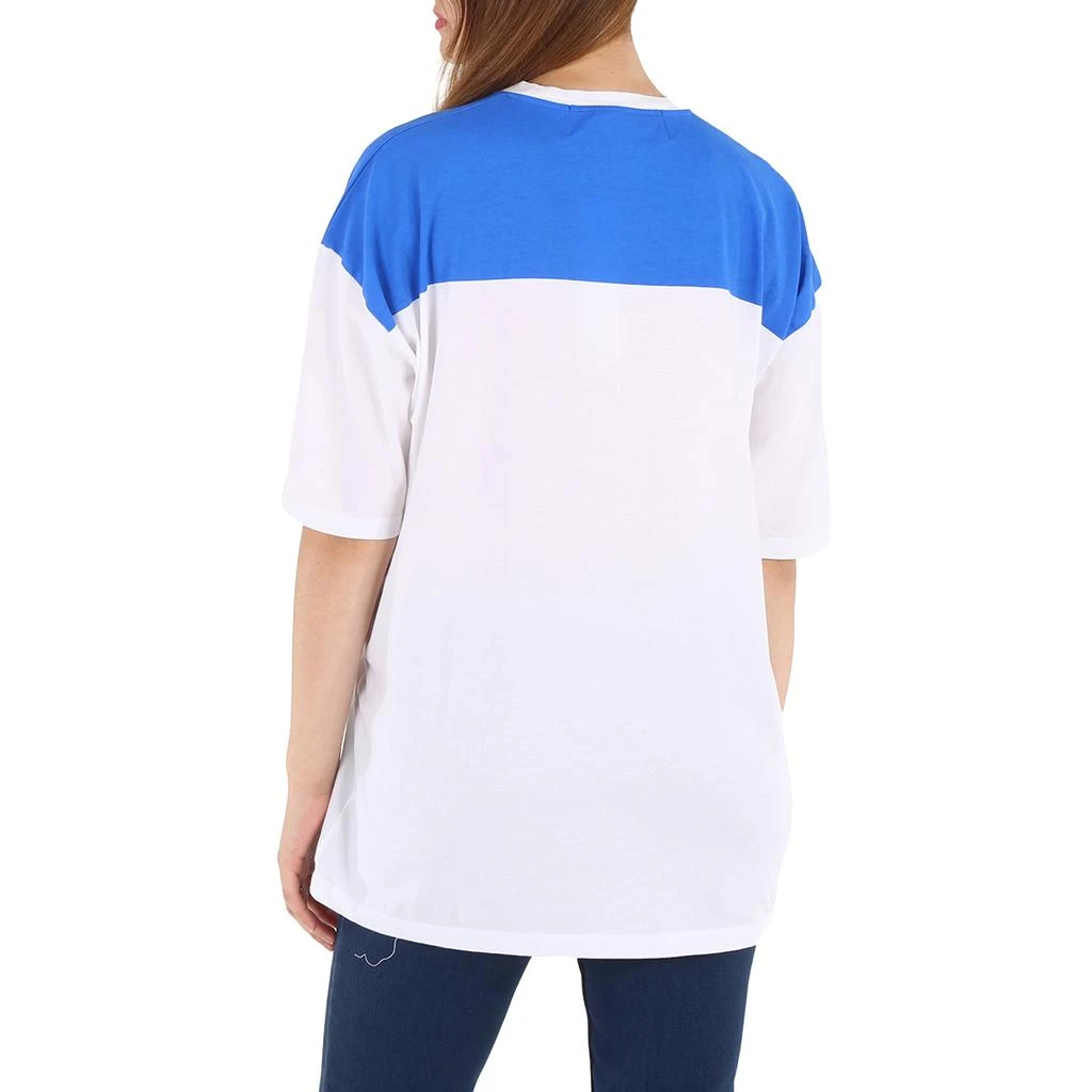 Filles A Papa Filles A Papa Jersey T-Shirt White/Blue With Tomboy, Size 0 3