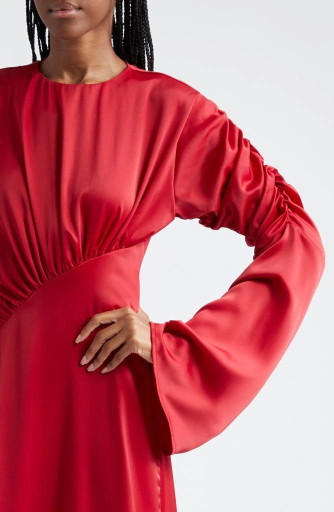 ORIRE The Jou Long Sleeve Satin Gown 4