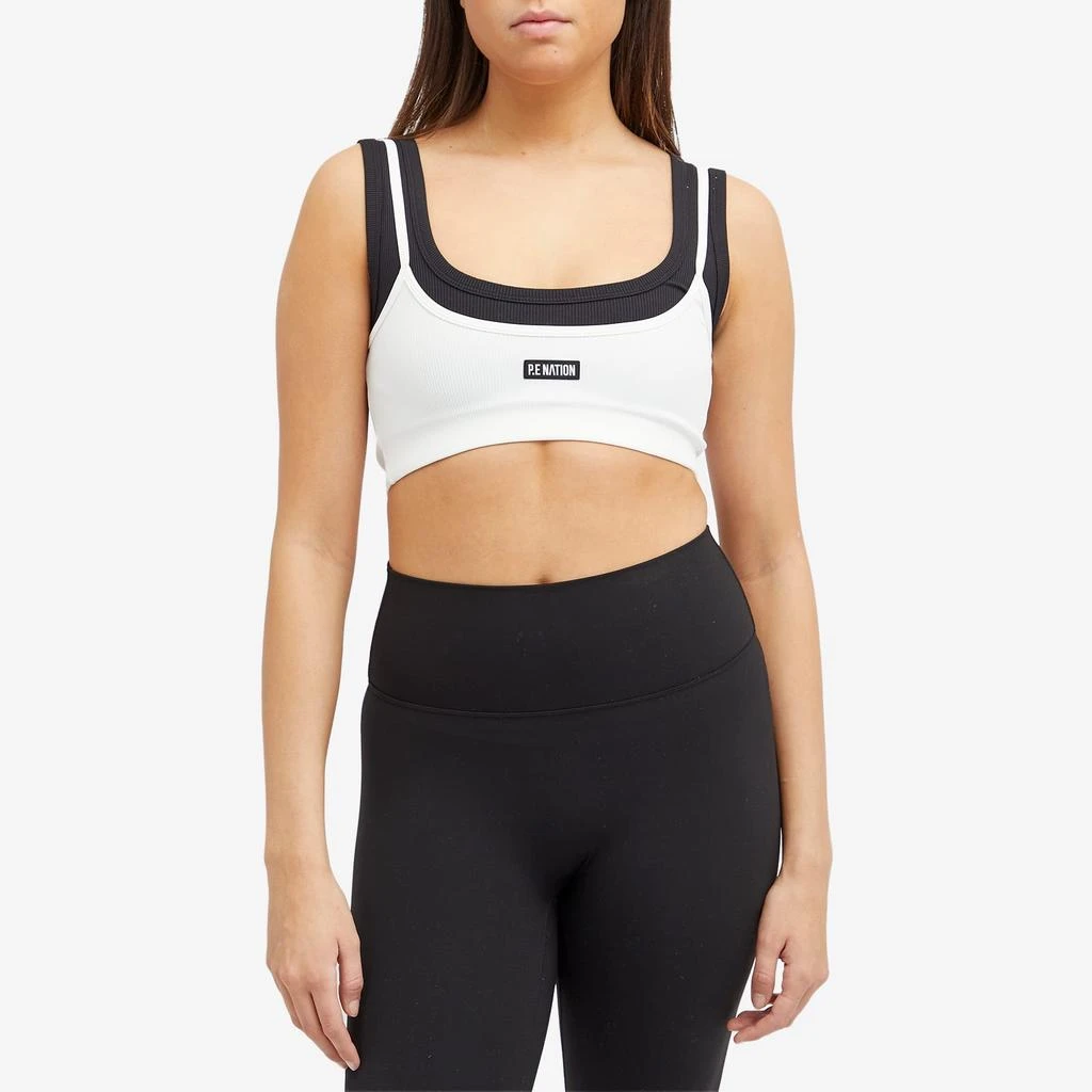 P.E Nation P.E Nation Podium Double Layer Bralette Top 2