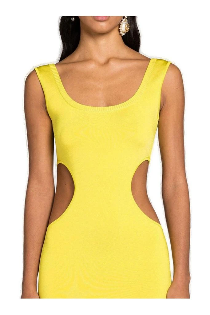 knee length asymmetrical dress Green Asymmetrical Slant Cut Out Back Knee Length Basic Dress