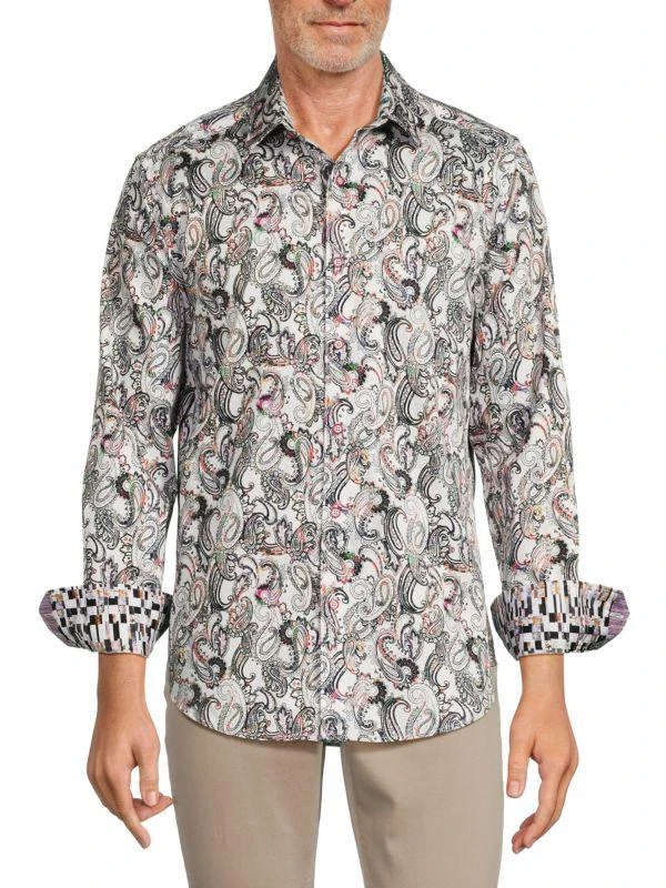 Robert Graham Shefman Paisley Shirt 1