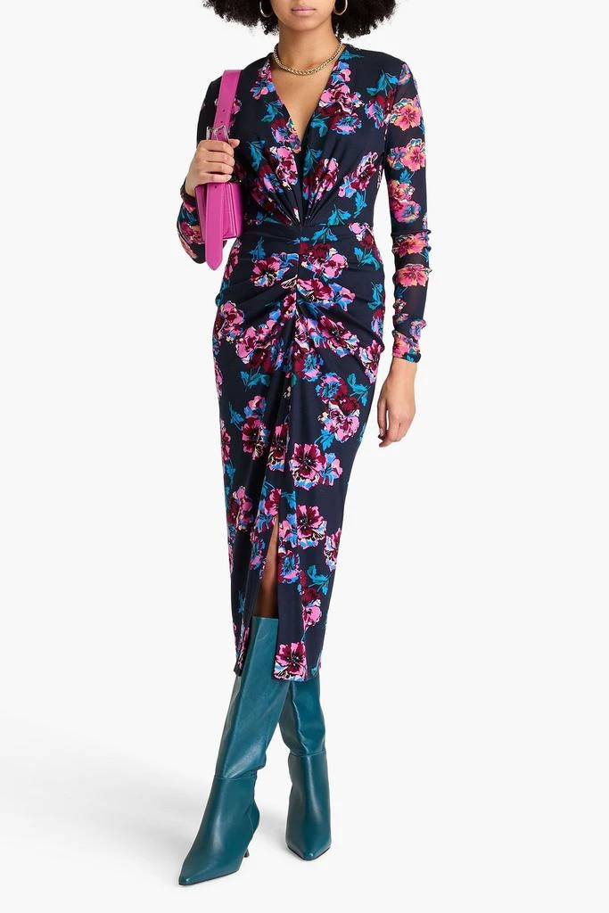 white knitted dress long sleeve Dreamy White Lace Knit Dress main image 1