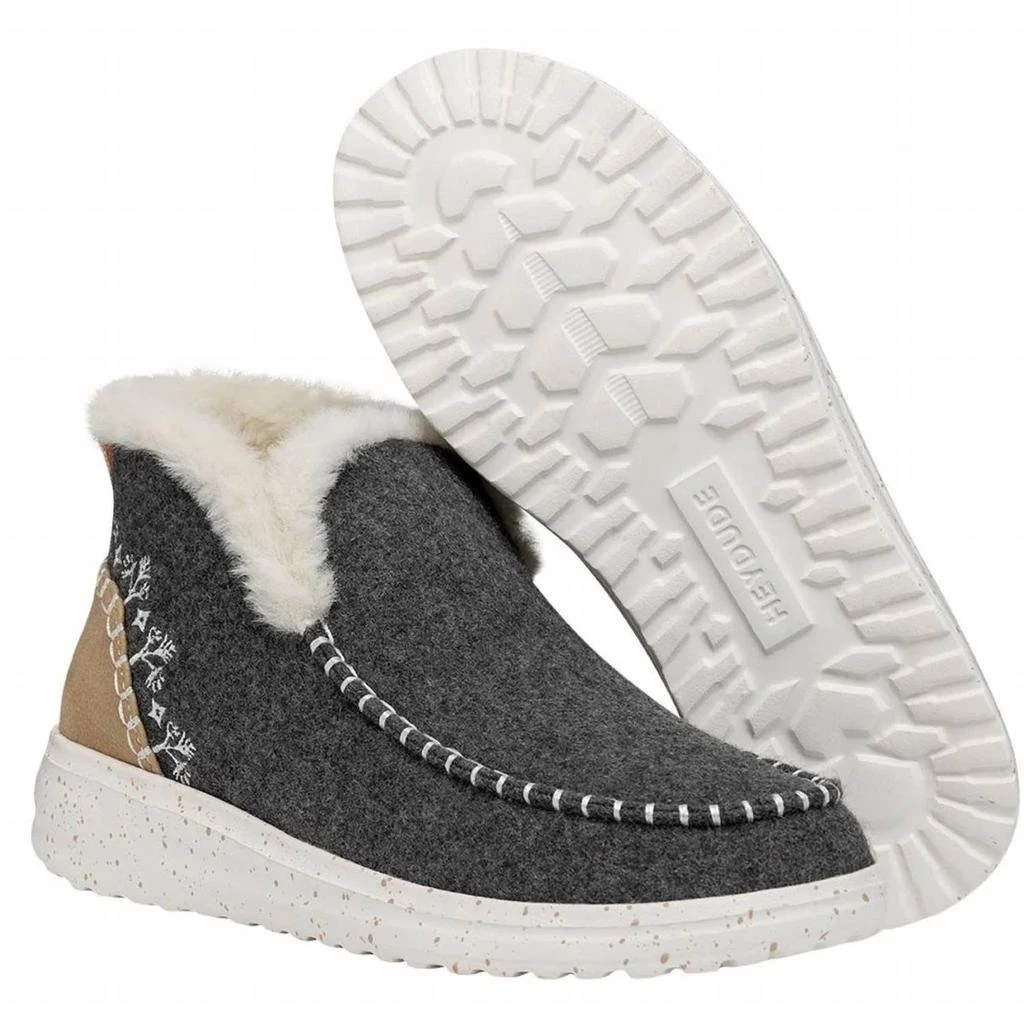Hey Dude Hey Dude - Women's Denny Faux Shearling Boots 5