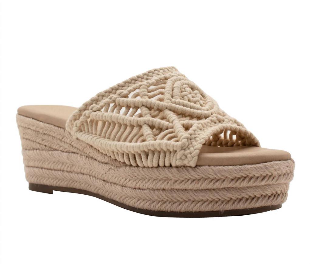 Sbicca Sbicca - Eureka Macrame Slide