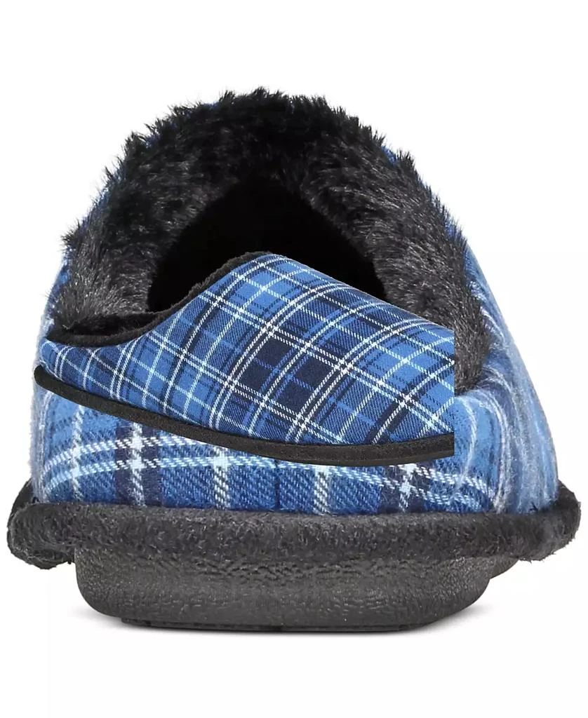 Club Room Men's Plaid Slippers, Created for Macy's 3