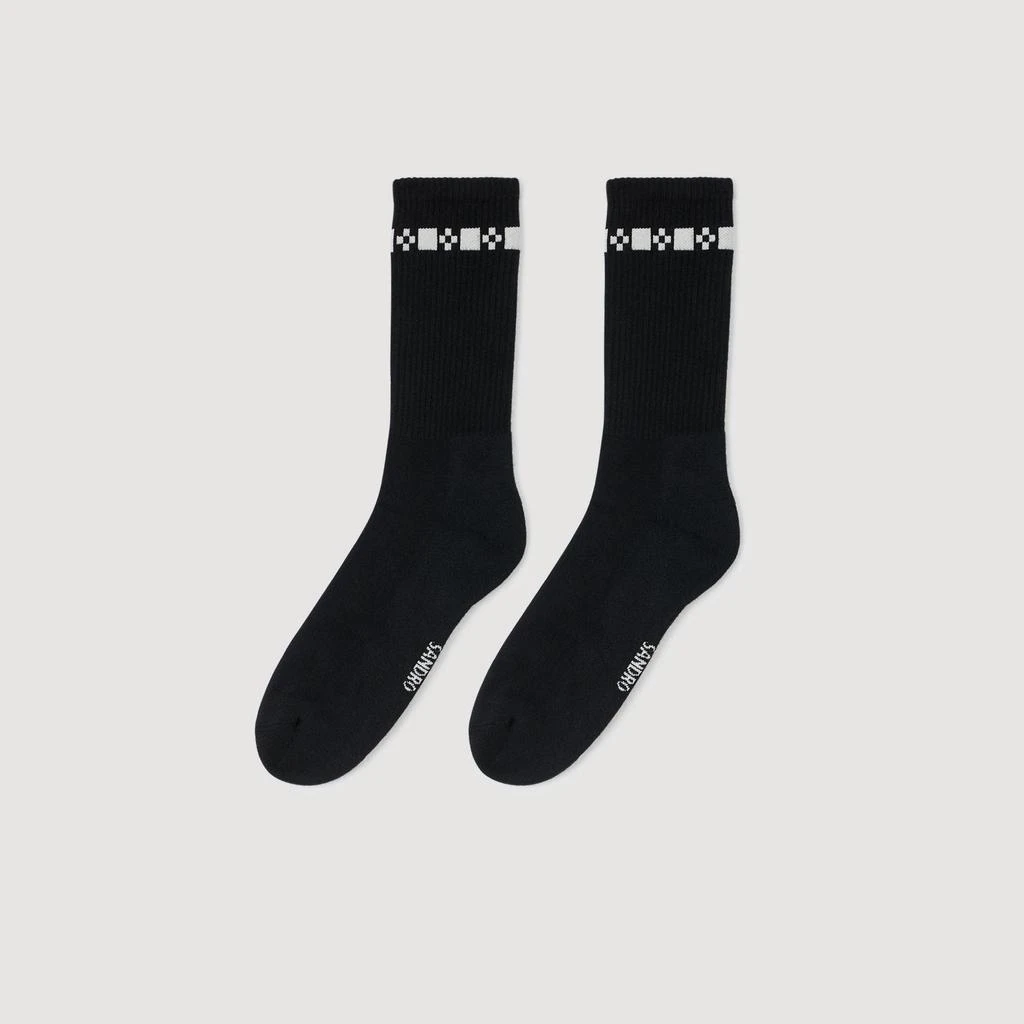 Sandro Embroidered socks 1