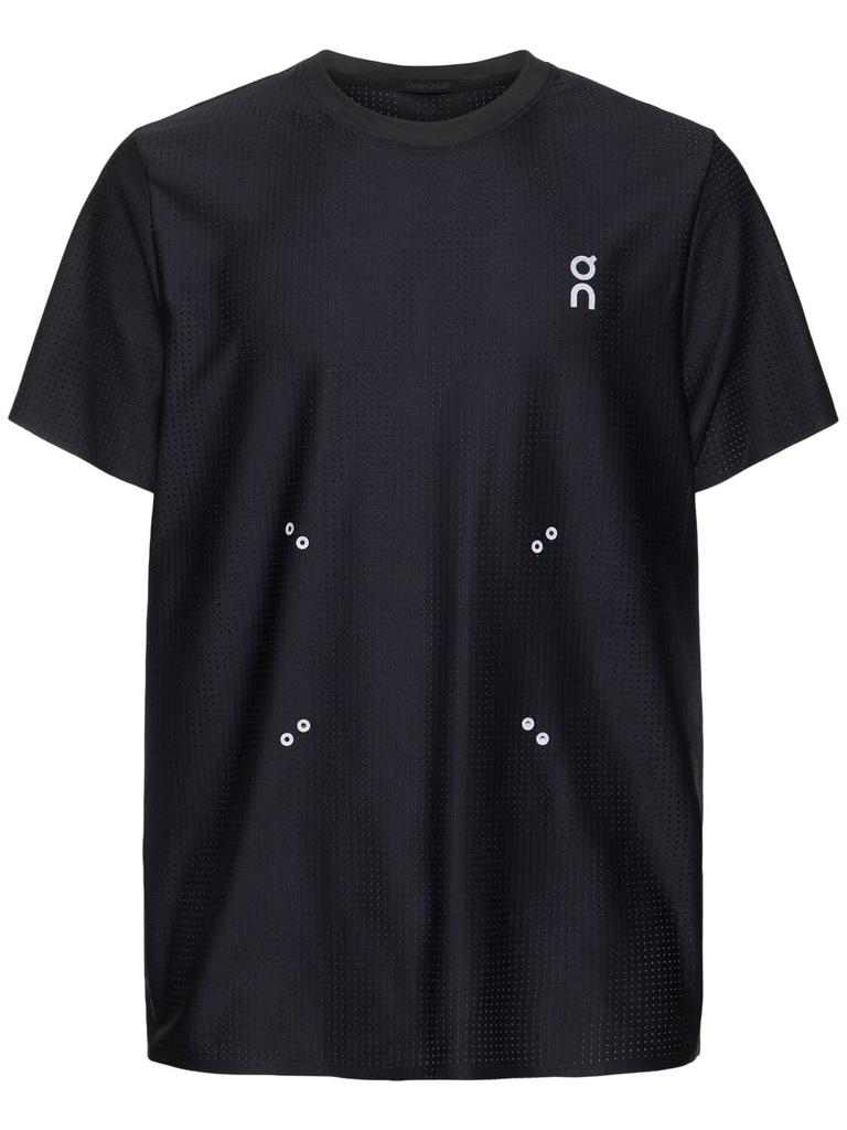 on Pace Mesh-T メンズ XS 黒 Men's Pace Mesh-T | Black | On United States