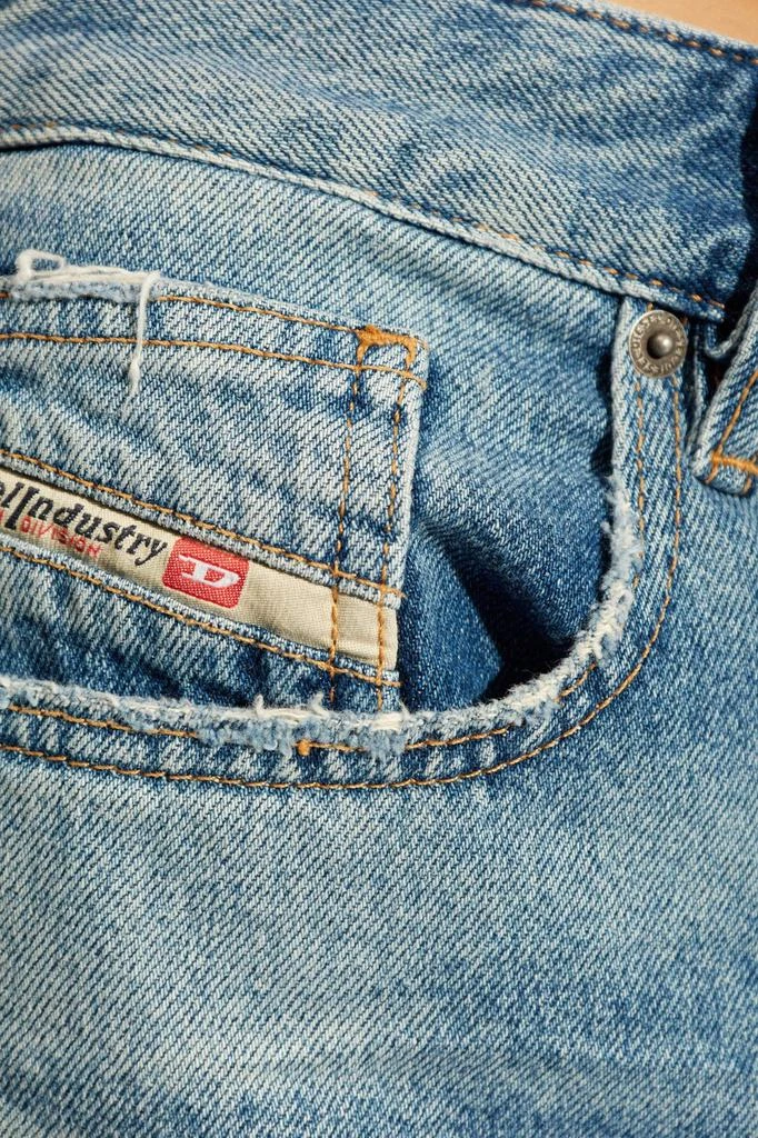 Diesel Diesel De-Sire Distressed Knee-Length Denim Shorts 2