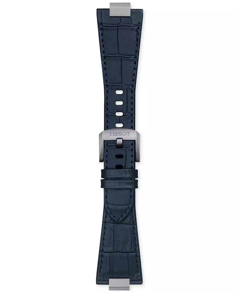 Tissot Official PRX Interchangeable Blue Leather Watch Strap 1