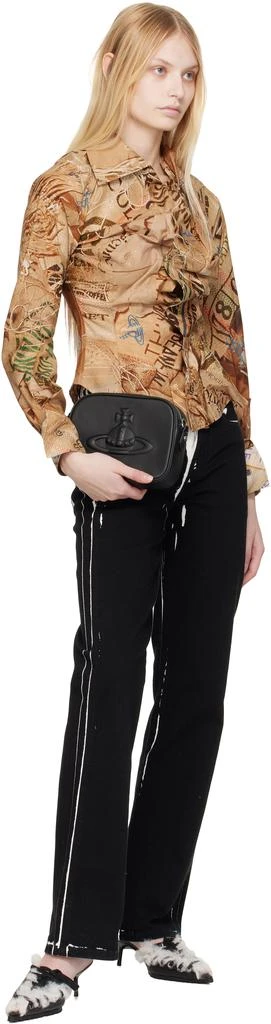 Vivienne Westwood Black Anna Camera Bag 4