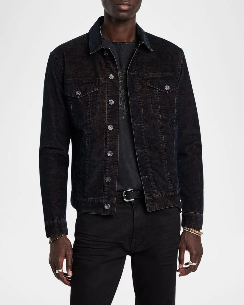 John Varvatos Men's Dallas Denim Jacket 4