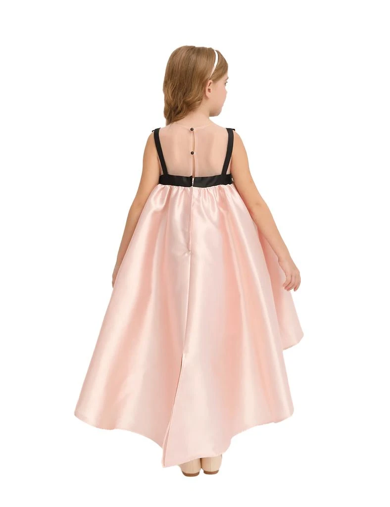 Tulleen Pink Dress Black Bow Ophelia Dress 7