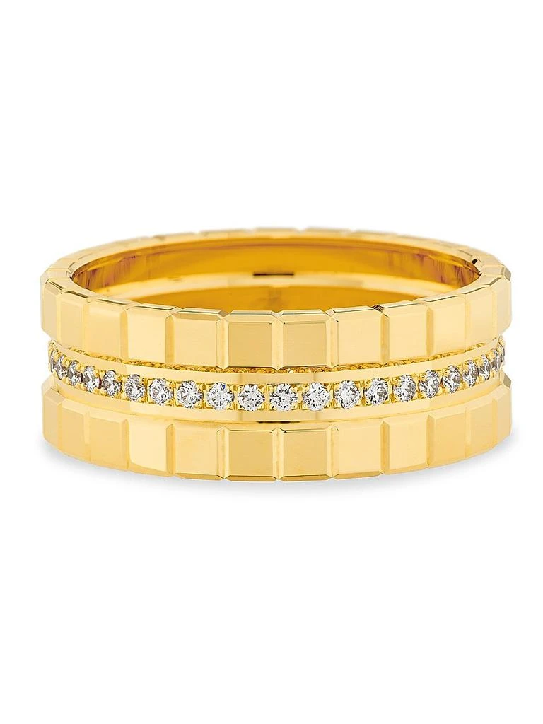 Chopard Ice Cube 18K Yellow Gold & 0.30 TCW Diamond Ring 3
