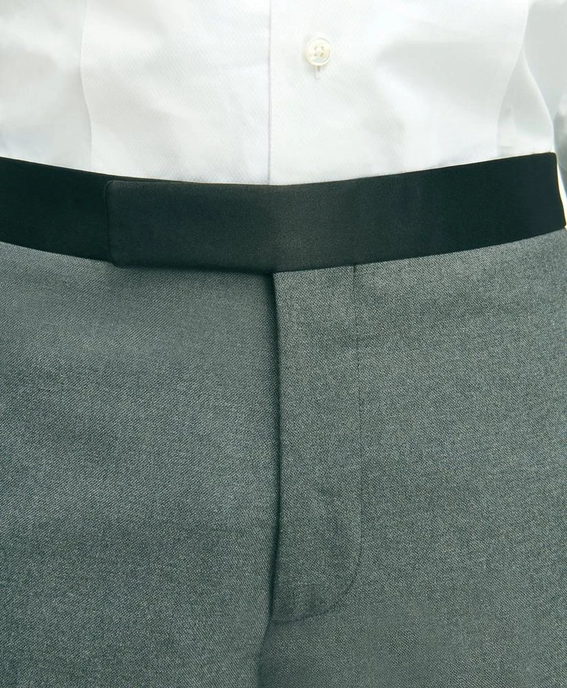 Brooks Brothers Slim Fit Wool Hopsack Tuxedo Pants 3