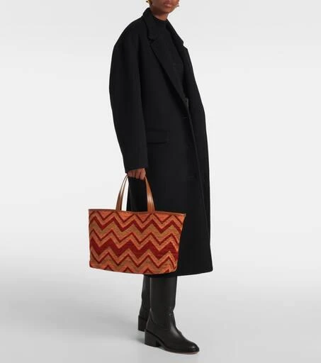 Missoni Zigzag Medium canvas tote bag 5
