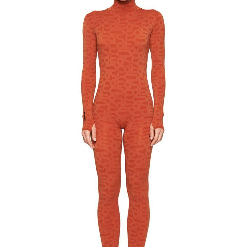 Monosuit Orange Bodysuit Long Sleeve ECO Monoskin 1