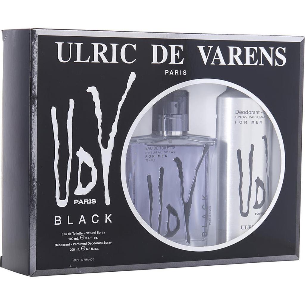 ULRIC DE VARENS UDV Black Fragrance Gift Set for Mens