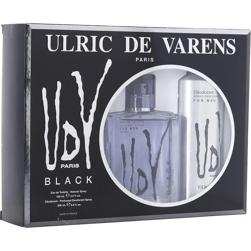 ULRIC DE VARENS UDV Black Fragrance Gift Set for Mens 1