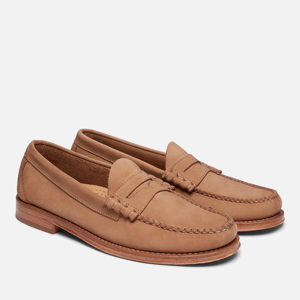 G.H. Bass & Co G.H.BASS Men's Weejun Heritage Nubuck Penny Loafers