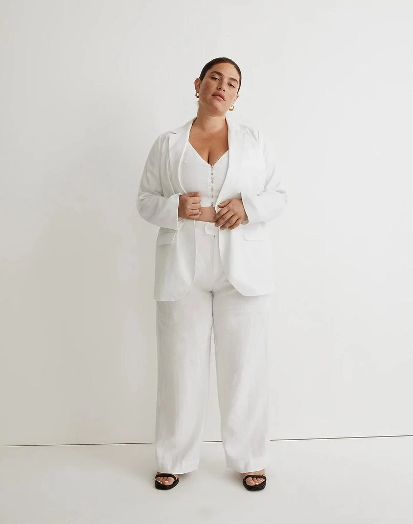 Madewell The Plus Larsen Blazer in 100% Linen 1