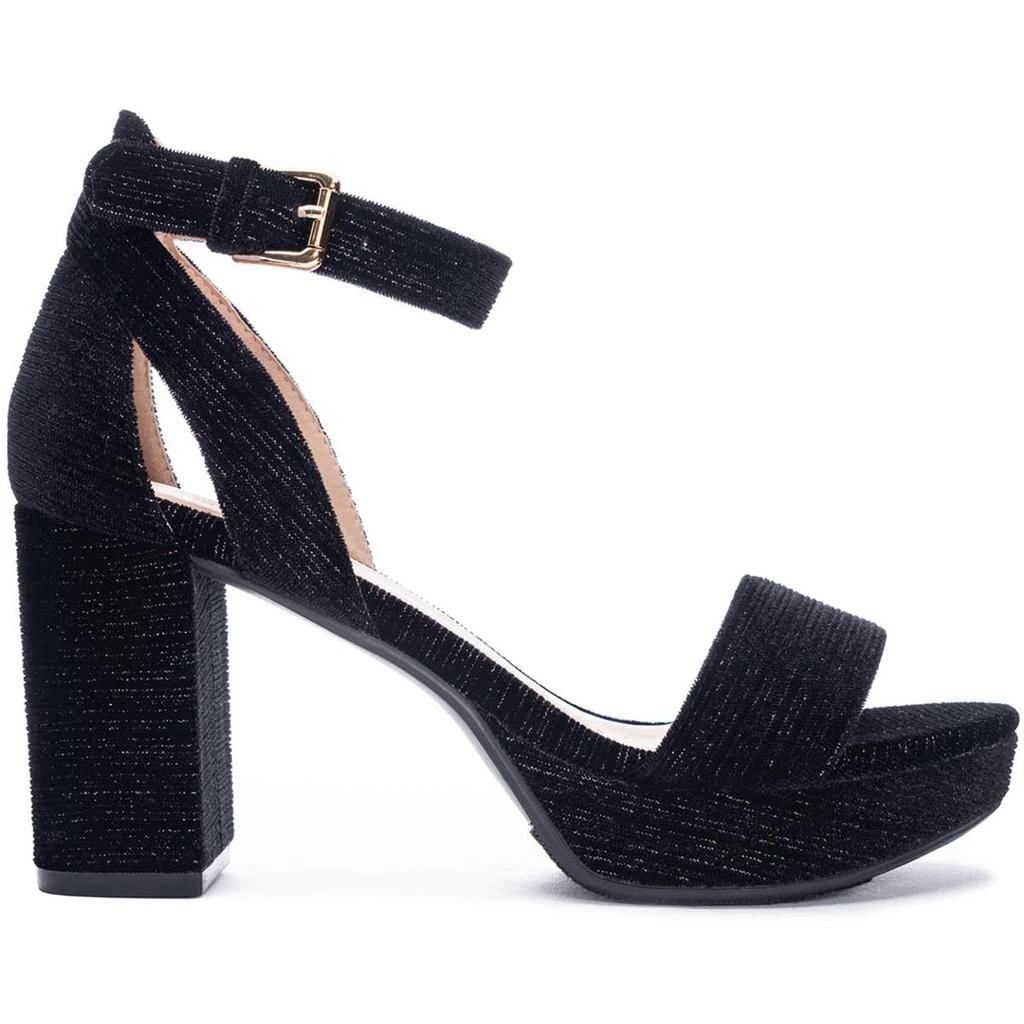 CL By Laundry Womens Velvet Cushioned Footbed Pumps 2