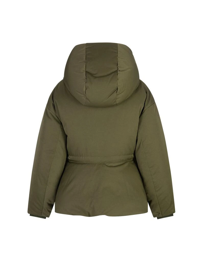 Alexander McQueen Alexander McQueen Peplum Drawstring Waist Puffer Jacket 2