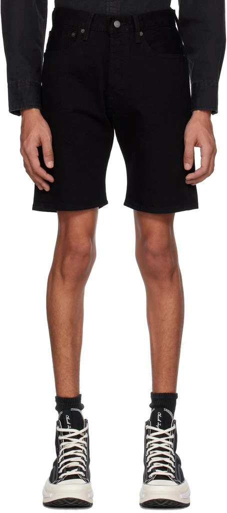 Levi's Black 501 Shorts 1