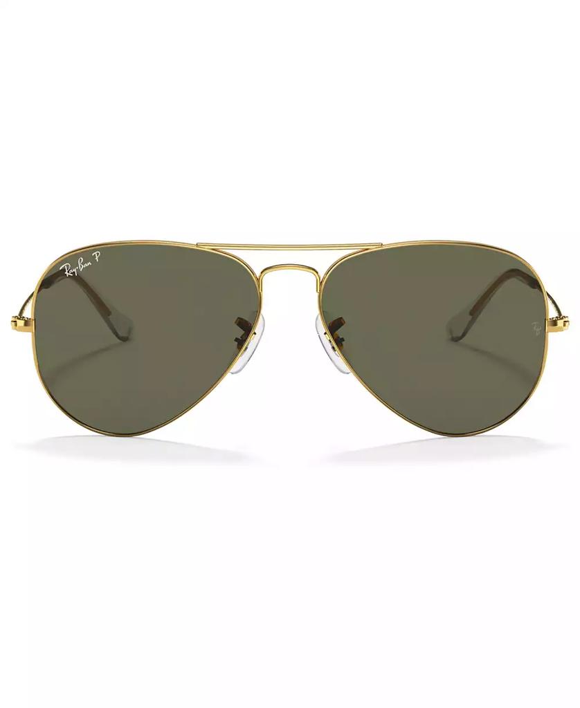 Ray-Ban Unisex Polarized Sunglasses, RB3025 AVIATOR CLASSIC