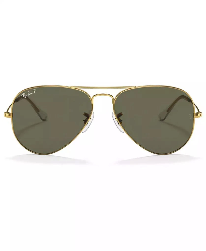 Ray-Ban Unisex Polarized Sunglasses, RB3025 AVIATOR CLASSIC 2