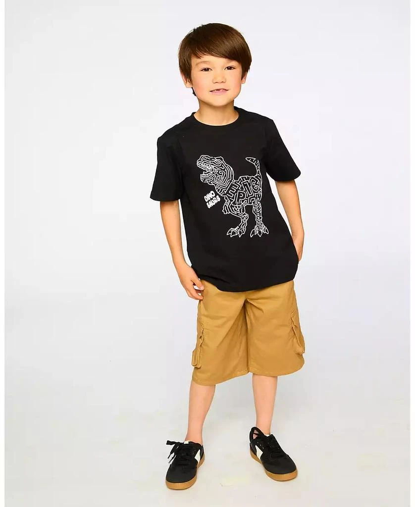 Deux par Deux Big Boys Stretch Twill Bermuda with Cargo Pockets 2