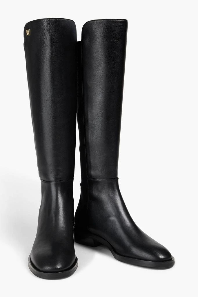 Stuart Weitzman Keelan City microstretch and leather knee boots 2