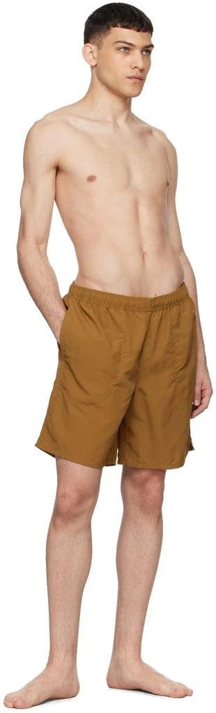 STUSSY Tan Stock Swim Shorts 4
