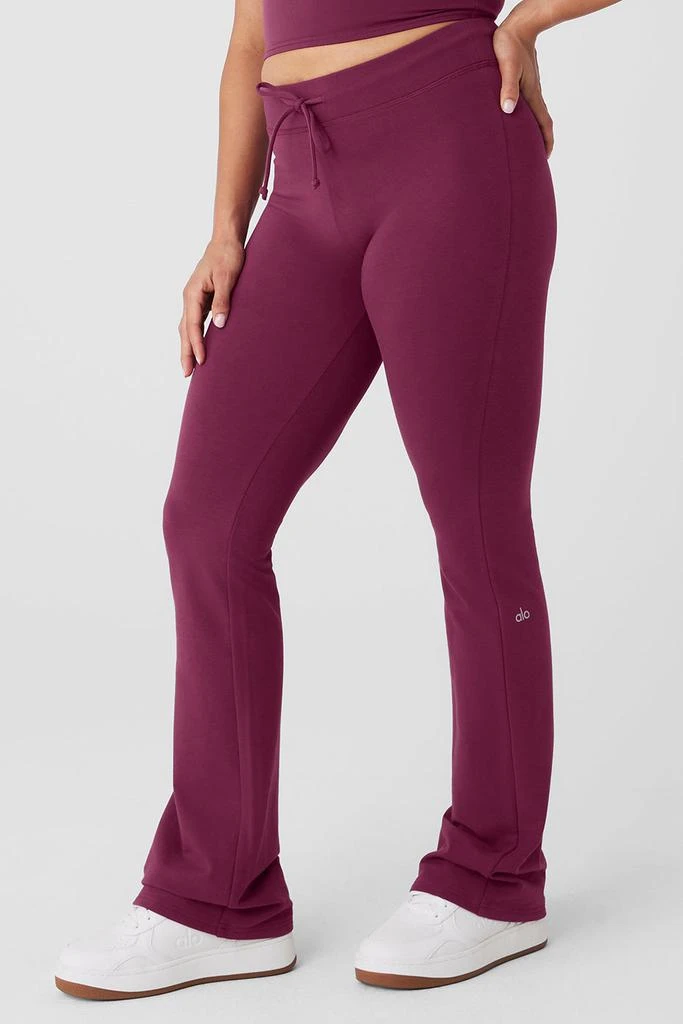 Alo Sway Bootcut Sweatpant - Wild Berry 7