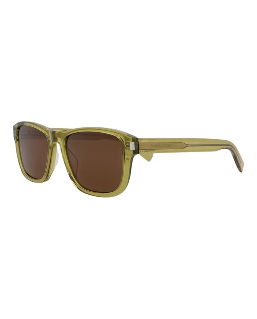 Yves Saint Laurent Square-Frame Recycled Acetate Sunglasses