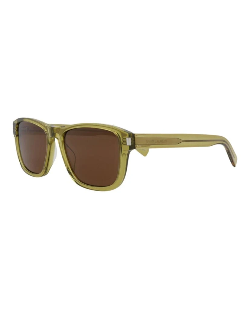Yves Saint Laurent Square-Frame Recycled Acetate Sunglasses 2