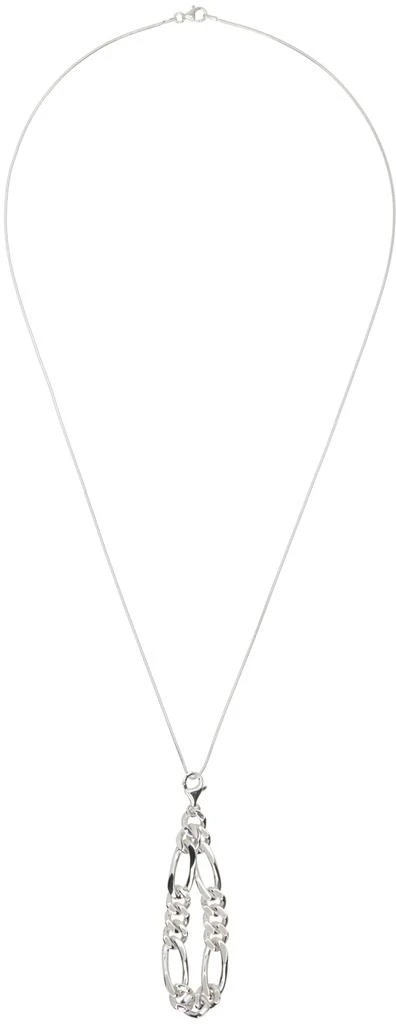 Pearls Before Swine Silver Uppat Pendant II Necklace 1