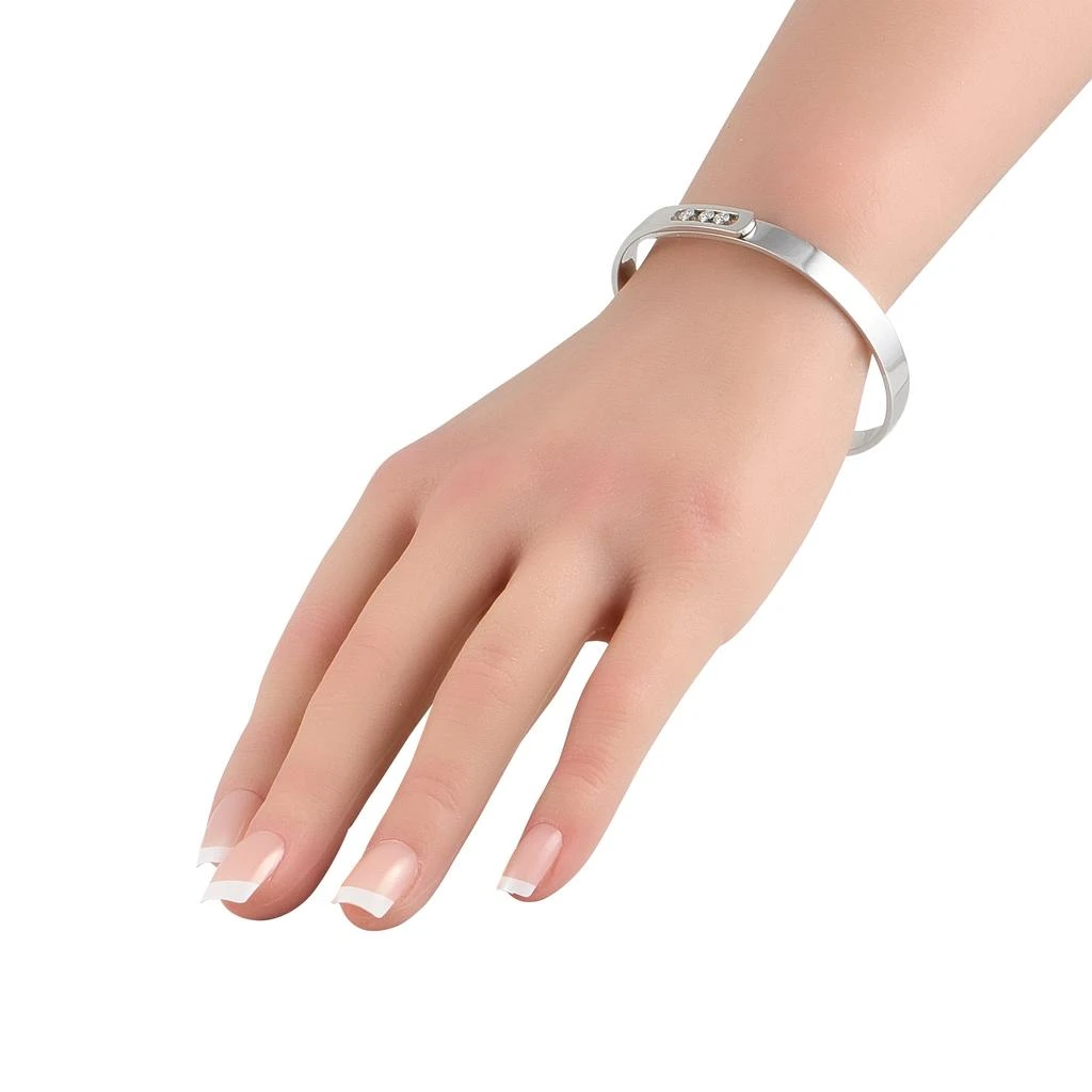 Messika Move Noa 18K White Gold 0.16ct Diamond Bracelet  Size Medium ME17-021925 2