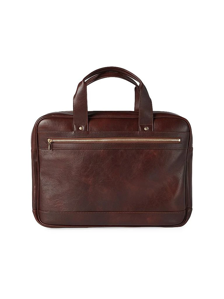 Brunello Cucinelli Calfskin Briefcase with Zipper 4