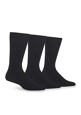 CHAPS Rib Crew Dress Socks 3 Pack 1