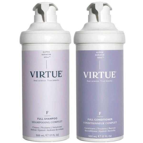 VIRTUE VIRTUE Full Shampoo and Conditioner Duo 2 x 500ml 1