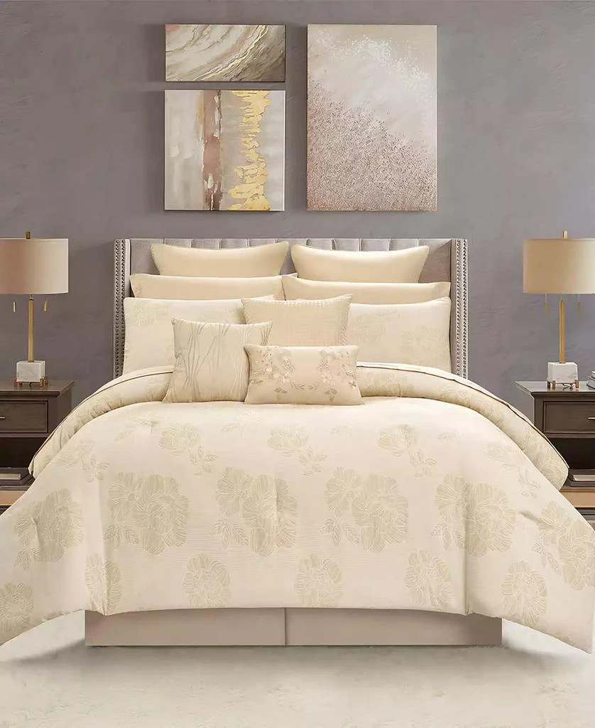 Stratford Park Feruza Floral 13-Pc. Comforter Set 1