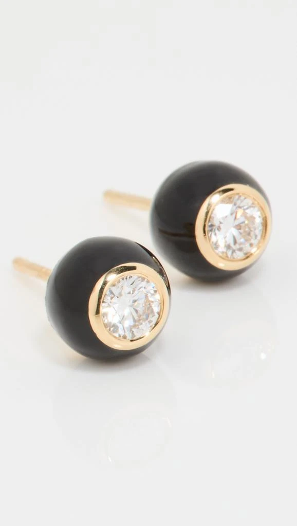 Melissa Kaye 18k Audrey Medium Studs 3