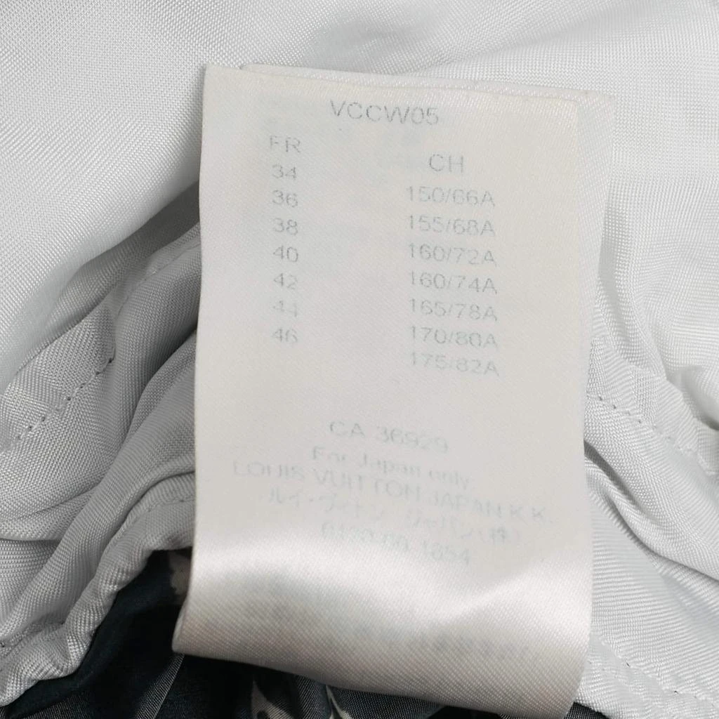 Louis Vuitton Louis Vuitton Black Stencil Effect Monogram Print Nylon Shorts M 5