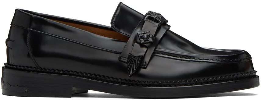 Toga Virilis SSENSE Exclusive Black Loafers 1