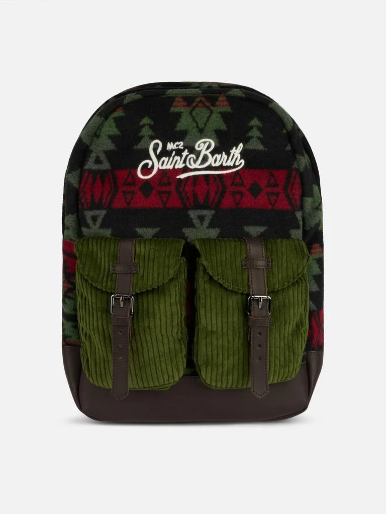 Mc2 Saint Barth Backpack With Navajo Print 1