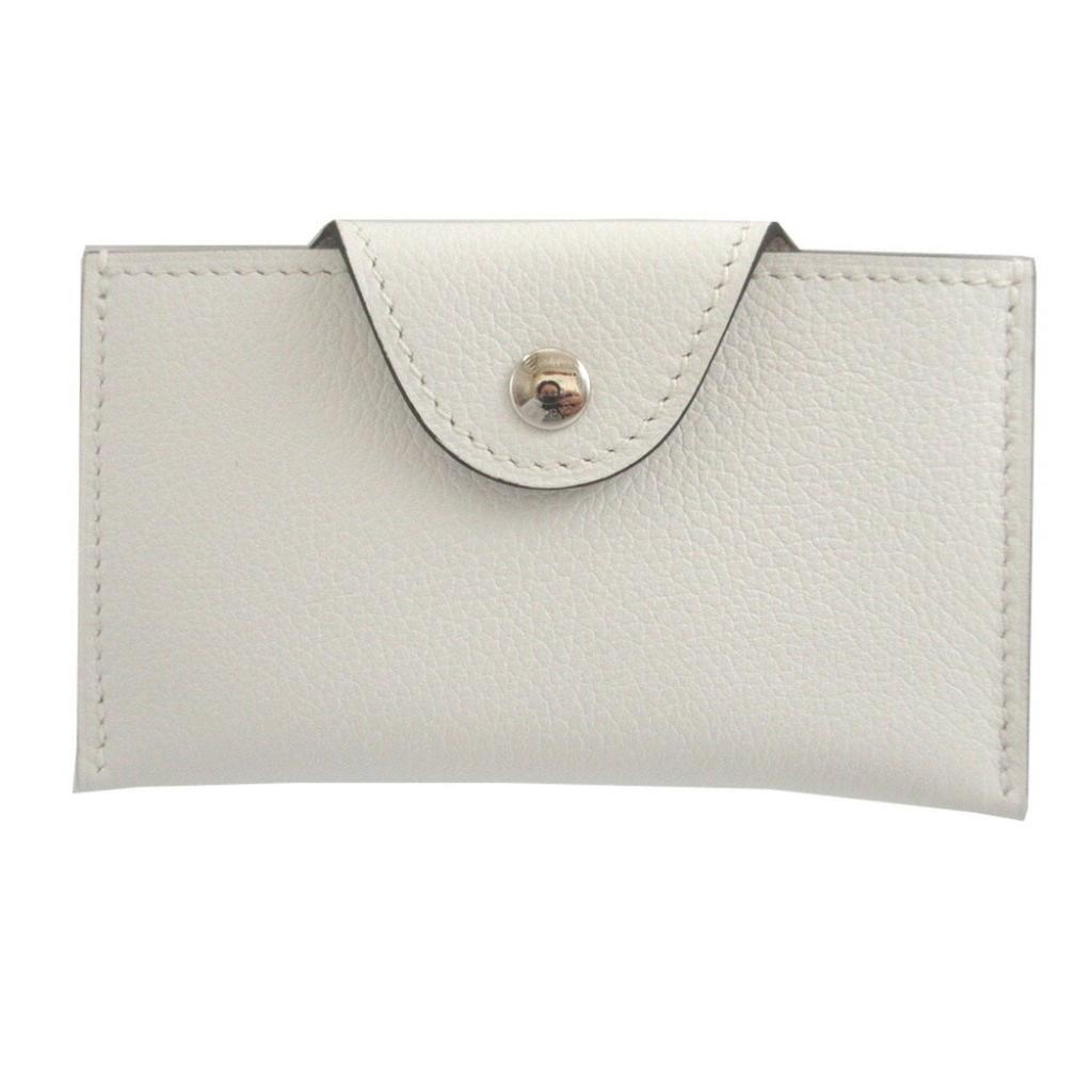Hermes Evercalf Leather Card Case (Pre-Owned)