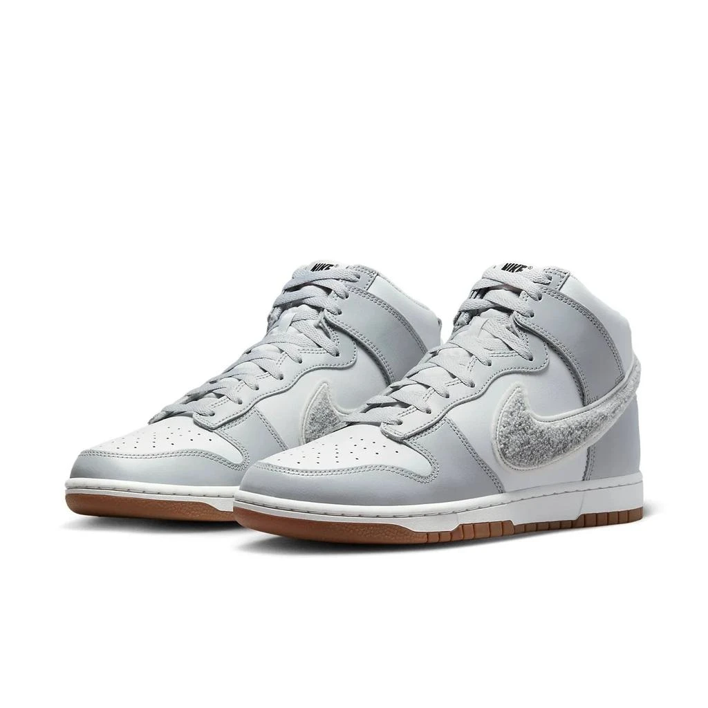 NIKE Dunk High Retro DR8805-003 Sneaker Men's Smoke Gray Leather Lifestyle Shoes from Premium Outlets