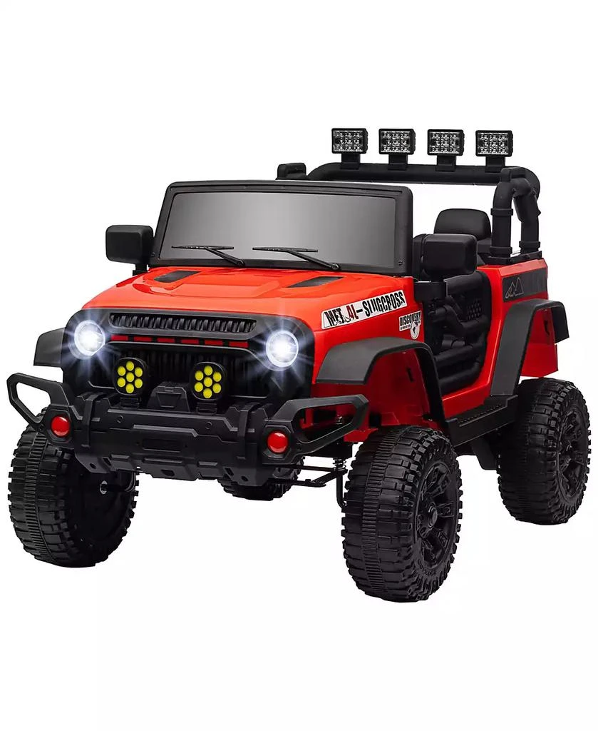 HONGGE 12V Kids Ride On Truck with Music Lights and Remote