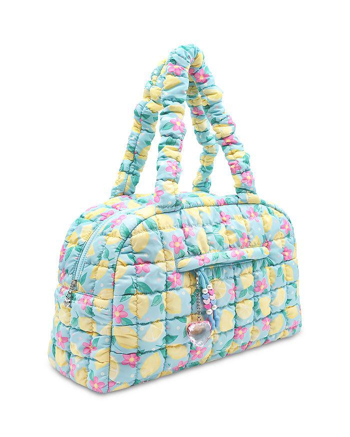 OMG! Accessories Girls
 Lemon Floral Scrunch Duffle Bag