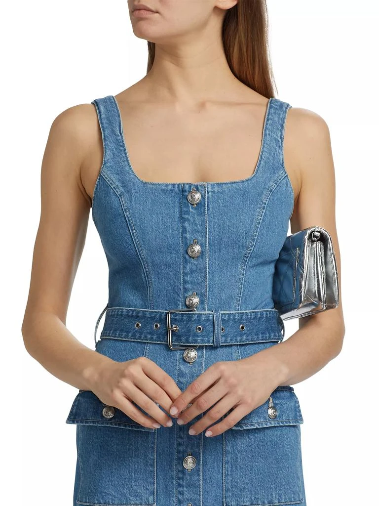 L'Agence Denim Tank Midi-Dress 6